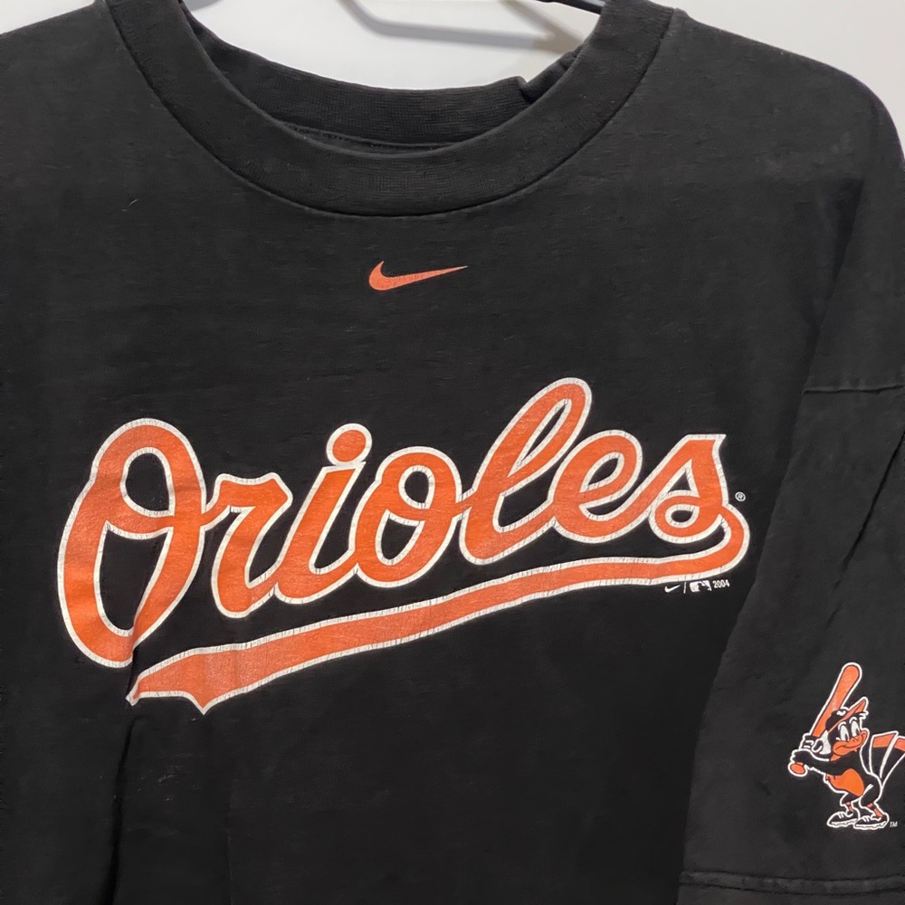 2004 Nike Center Swoosh Tee Orioles